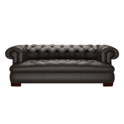 Drake 3 Sits Chesterfield Soffa Birch Brown