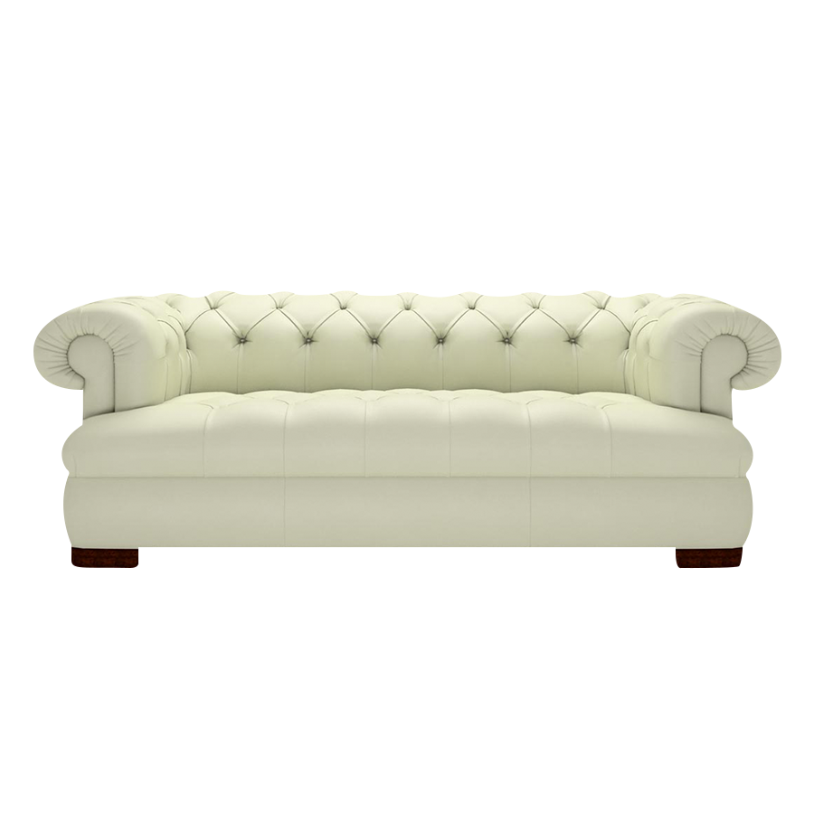 Drake 3 Sits Chesterfield Soffa Birch Cream