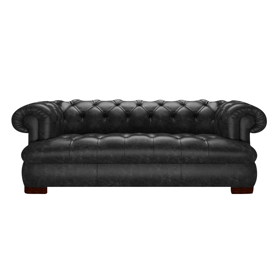 Drake 3 Sits Chesterfield Soffa Etna Black