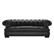 Drake 3 Sits Chesterfield Soffa Etna Black