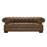 Drake 3 Sits Chesterfield Soffa Etna Brandy