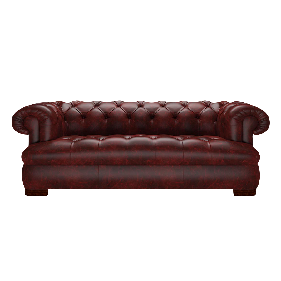 Drake 3 Sits Chesterfield Soffa Etna Red