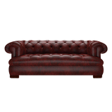 Drake 3 Sits Chesterfield Soffa Etna Red