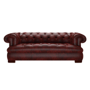 Drake 3 Sits Chesterfield Soffa Etna Red