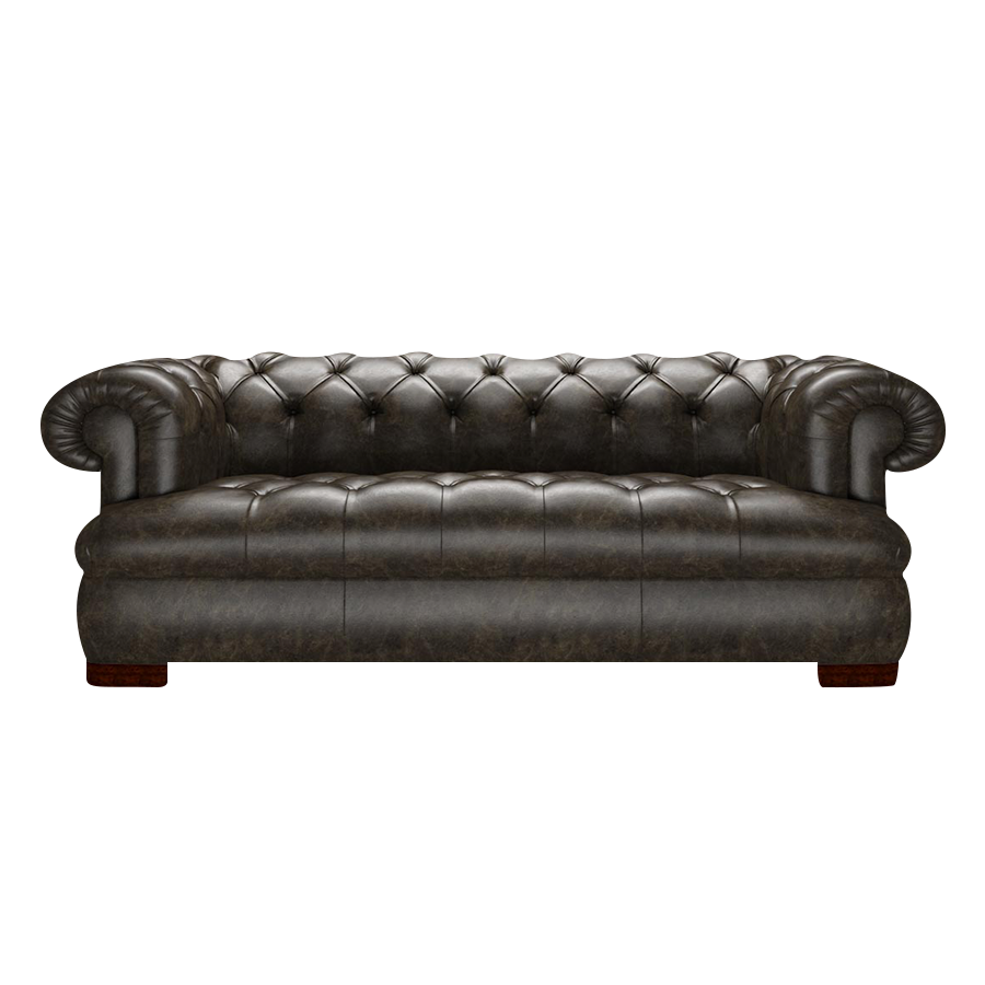 Drake 3 Sits Chesterfield Soffa Old English Alga