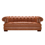 Drake 3 Sits Chesterfield Soffa Old English Bruciato