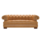 Drake 3 Sits Chesterfield Soffa Old English Buckskin