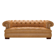 Drake 3 Sits Chesterfield Soffa Old English Buckskin