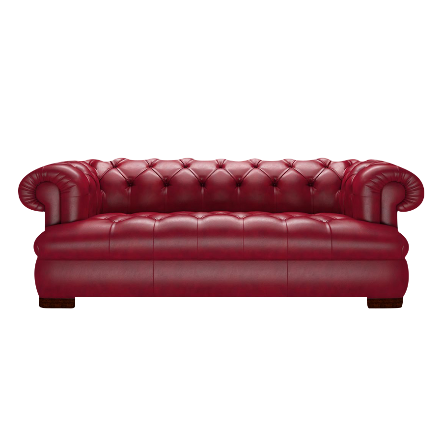 Drake 3 Sits Chesterfield Soffa Old English Gamay