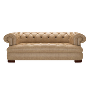 Drake 3 Sits Chesterfield Soffa Old English Parchment