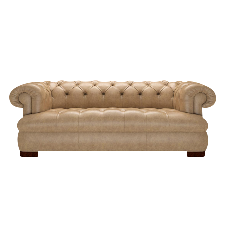 Ladda upp bild till gallerivisning, Drake 3 Sits Chesterfield Soffa Old English Parchment
