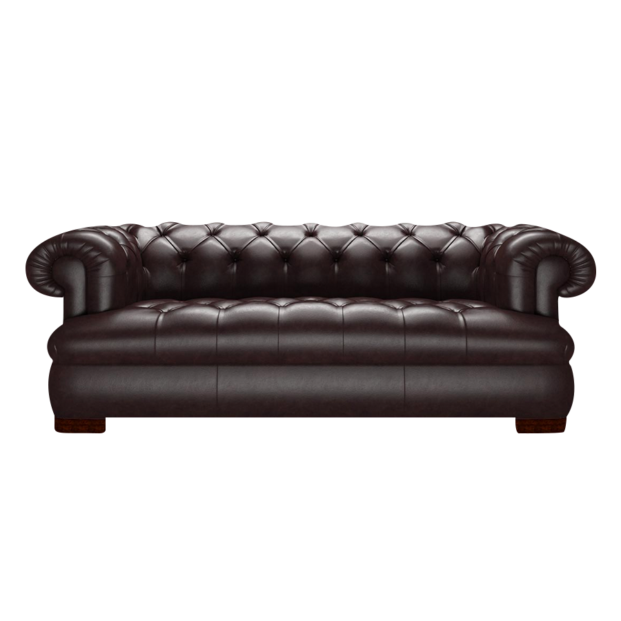 Drake 3 Sits Chesterfield Soffa Old English Smoke