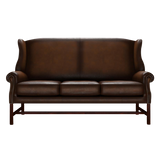 Drummond 3 Sits Chesterfield Soffa Antique Autumn Tan
