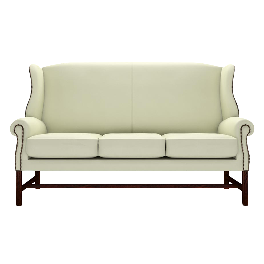Drummond 3 Sits Chesterfield Soffa Birch Cream