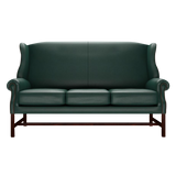 Drummond 3 Sits Chesterfield Soffa Birch Forest Green