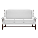 Drummond 3 Sits Chesterfield Soffa Birch White