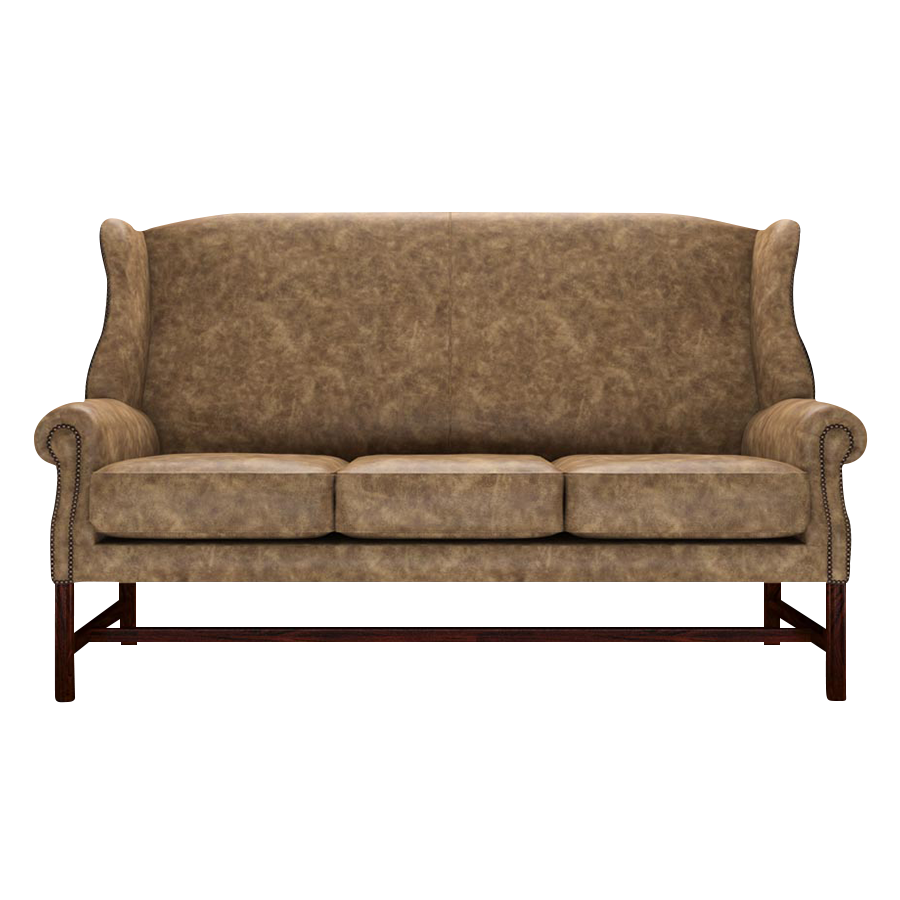 Drummond 3 Sits Chesterfield Soffa Etna Camel
