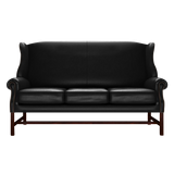 Drummond 3 Sits Chesterfield Soffa Old English Black