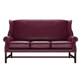 Drummond 3 Sits Chesterfield Soffa Old English Burgundy