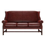 Drummond 3 Sits Chesterfield Soffa Old English Chestnut
