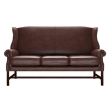 Drummond 3 Sits Chesterfield Soffa Old English Dark Brown