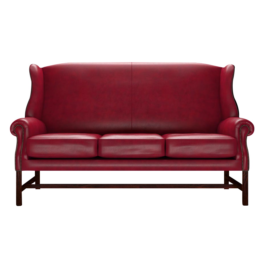 Drummond 3 Sits Chesterfield Soffa Old English Gamay