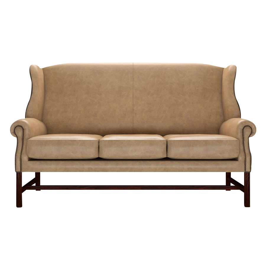 Drummond 3 Sits Chesterfield Soffa Old English Parchment