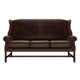 Drummond 3 Sits Chesterfield Soffa Tudor Mahogany