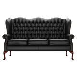 Gladstone 3 Sits Chesterfield Soffa Birch Black