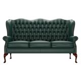 Gladstone 3 Sits Chesterfield Soffa Birch Forest Green