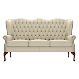 Gladstone 3 Sits Chesterfield Soffa Birch Ivory