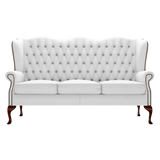 Gladstone 3 Sits Chesterfield Soffa Birch White