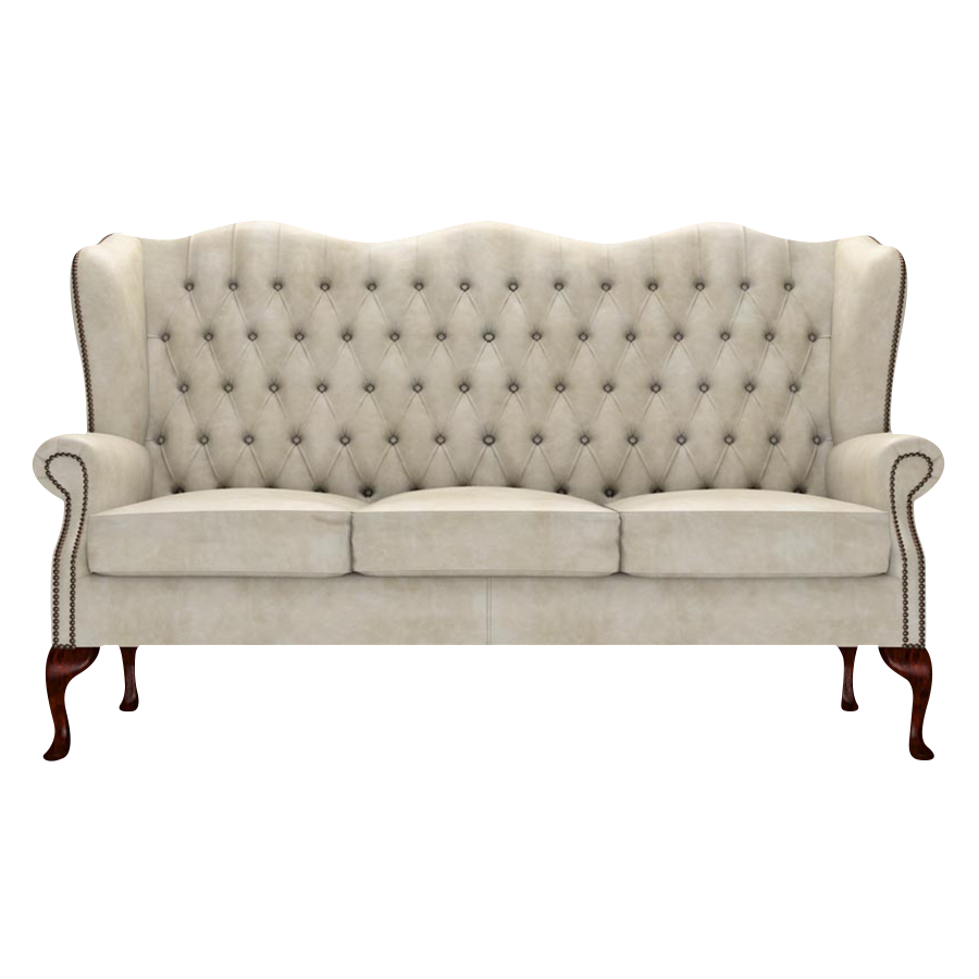 Gladstone 3 Sits Chesterfield Soffa Etna Cream