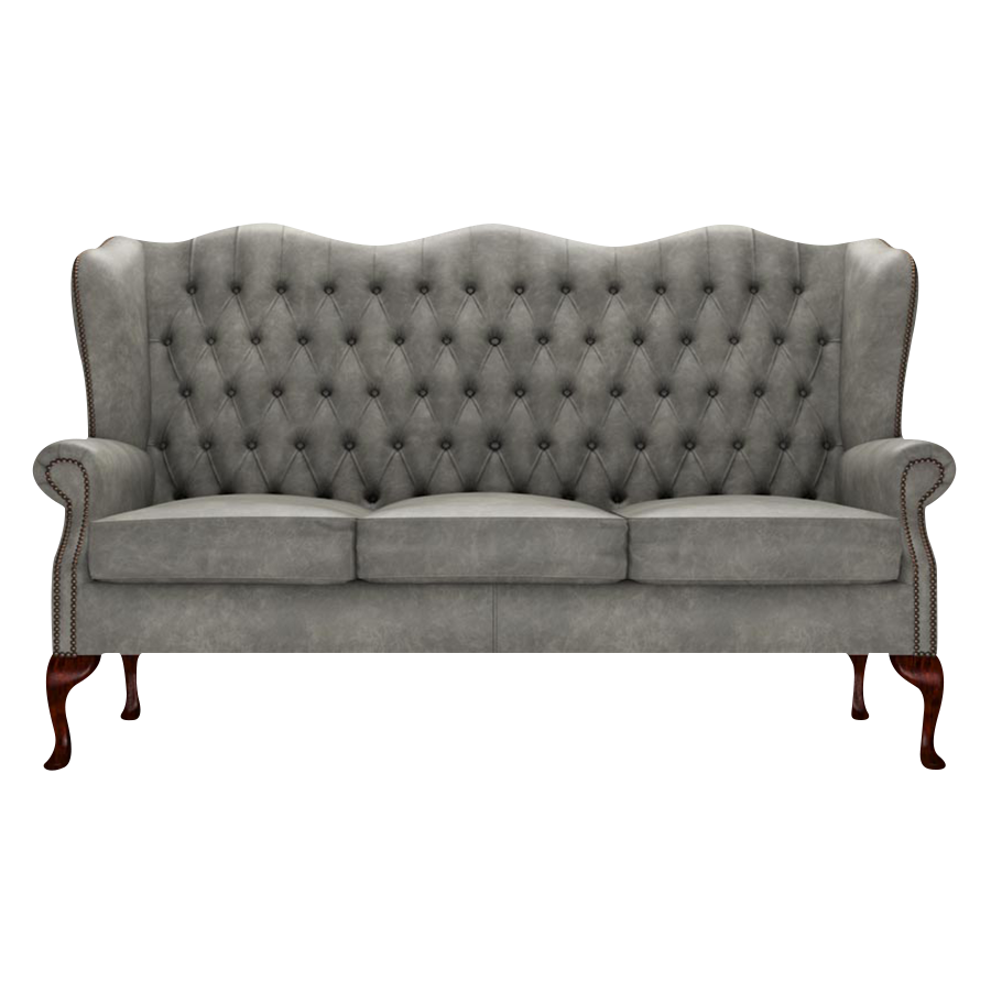 Gladstone 3 Sits Chesterfield Soffa Etna Grey