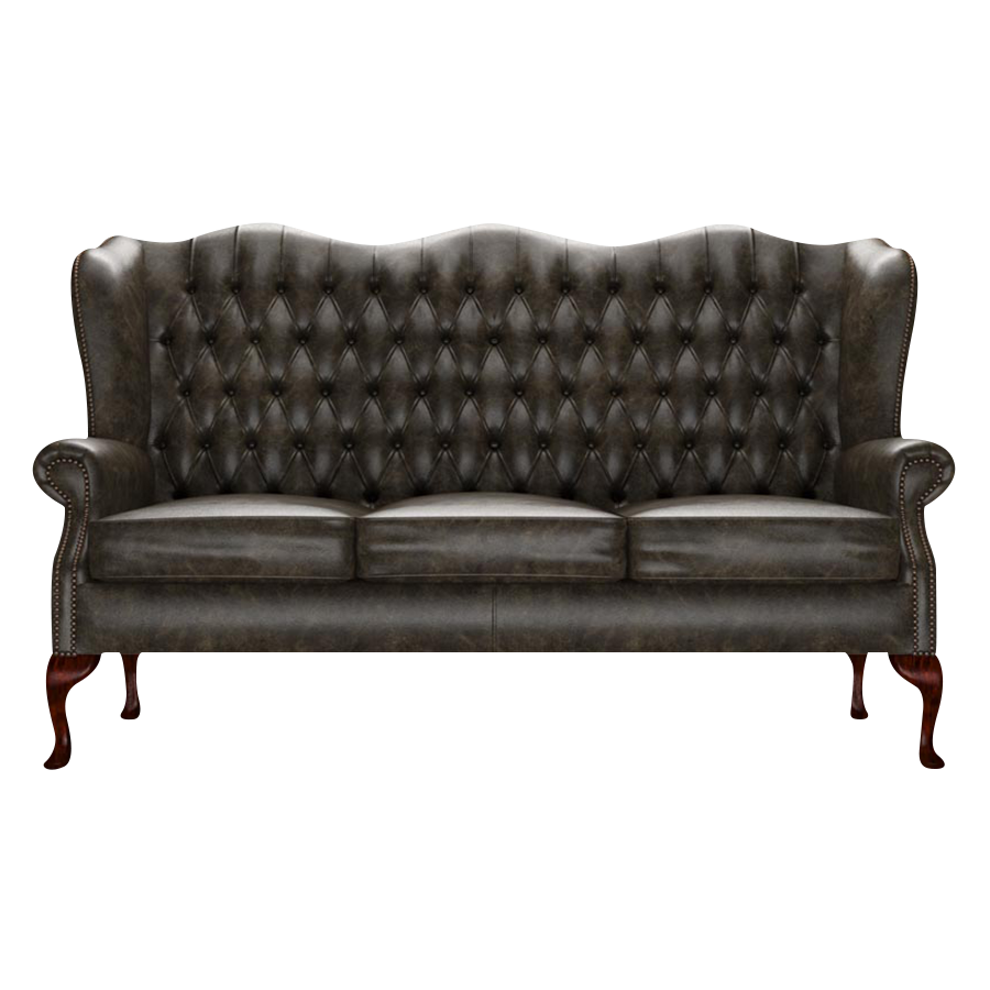 Gladstone 3 Sits Chesterfield Soffa Old English Alga