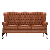 Gladstone 3 Sits Chesterfield Soffa Old English Bruciato
