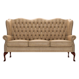 Gladstone 3 Sits Chesterfield Soffa Old English Parchment