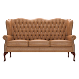 Gladstone 3 Sits Chesterfield Soffa Old English Tan