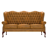 Gladstone 3 Sits Chesterfield Soffa Tudor Mustard