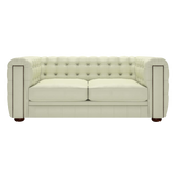 Kingsley 3 Sits Chesterfield Soffa Birch Cream