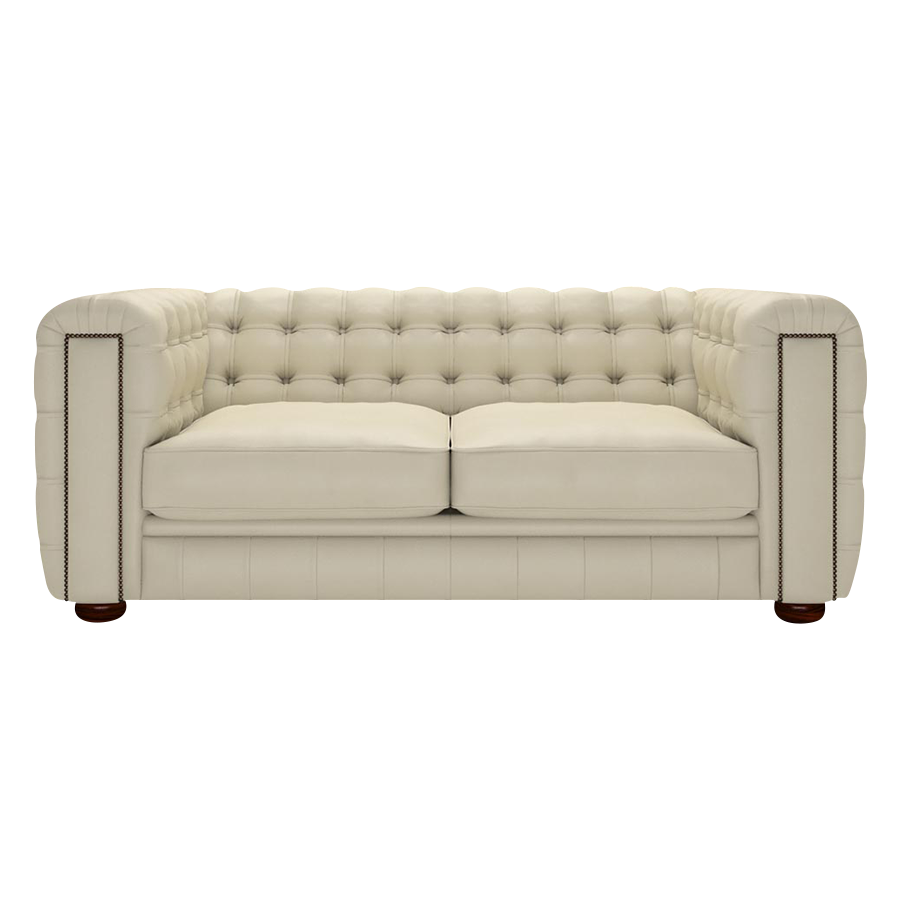 Kingsley 3 Sits Chesterfield Soffa Birch Ivory