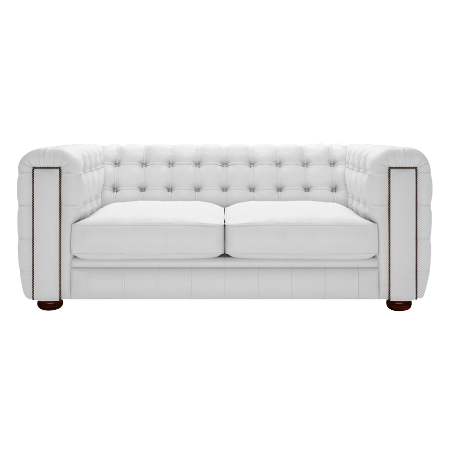 Kingsley 3 Sits Chesterfield Soffa Birch White
