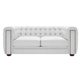 Kingsley 3 Sits Chesterfield Soffa Birch White