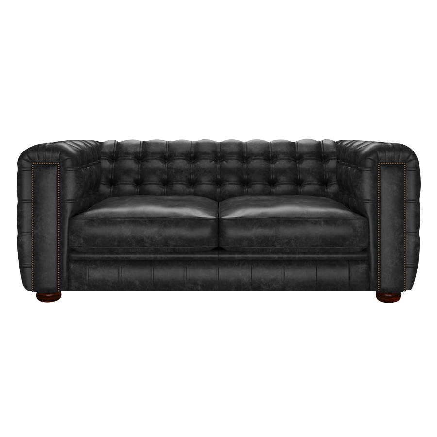 Kingsley 3 Sits Chesterfield Soffa Etna Black