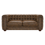 Kingsley 3 Sits Chesterfield Soffa Etna Brandy