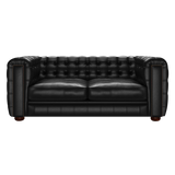 Kingsley 3 Sits Chesterfield Soffa Old English Black