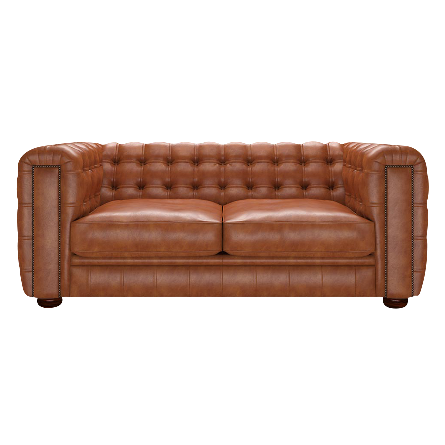 Kingsley 3 Sits Chesterfield Soffa Old English Bruciato