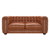 Kingsley 3 Sits Chesterfield Soffa Old English Bruciato