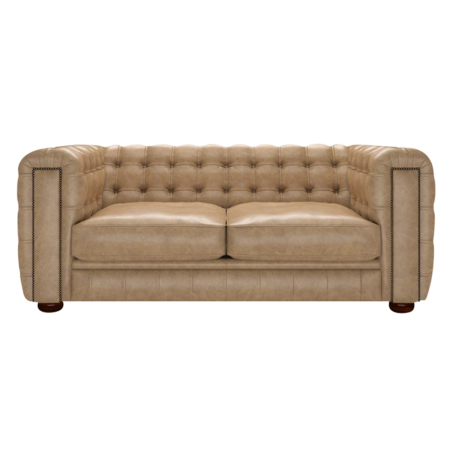 Kingsley 3 Sits Chesterfield Soffa Old English Parchment