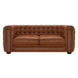 Kingsley 3 Sits Chesterfield Soffa Tudor Chestnut